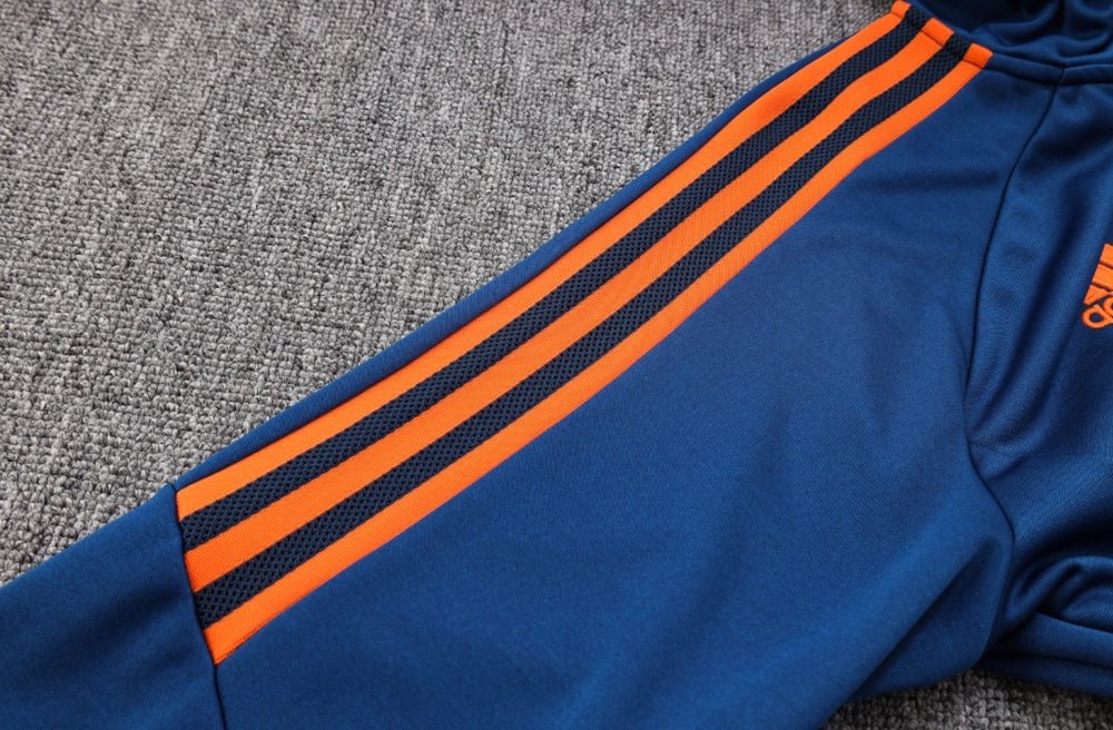 24/25 Manchester United Dark Blue Premium Tracksuit