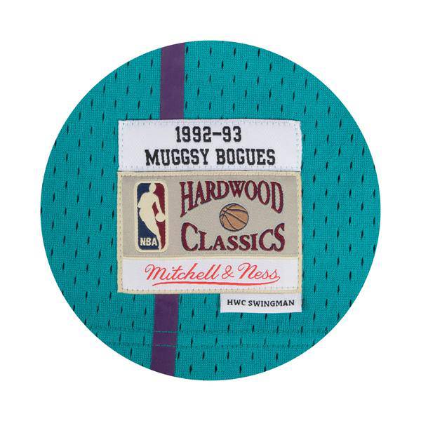 Men’s Muggsy Bogues Charlotte Hornets 1992-93 Swingman Jersey By Mitchell & Ness