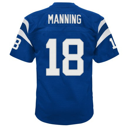 Youth Indianapolis Colts Peyton Manning 1998 Mitchell & Ness Royal Blue Retired Player Vintage Jersey