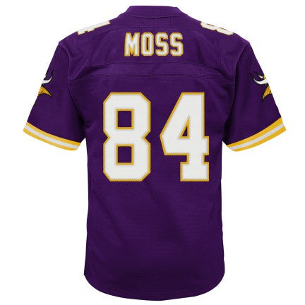 Youth Minnesota Vikings Randy Moss Mitchell & Ness Purple Retired Player Vintage Jersey