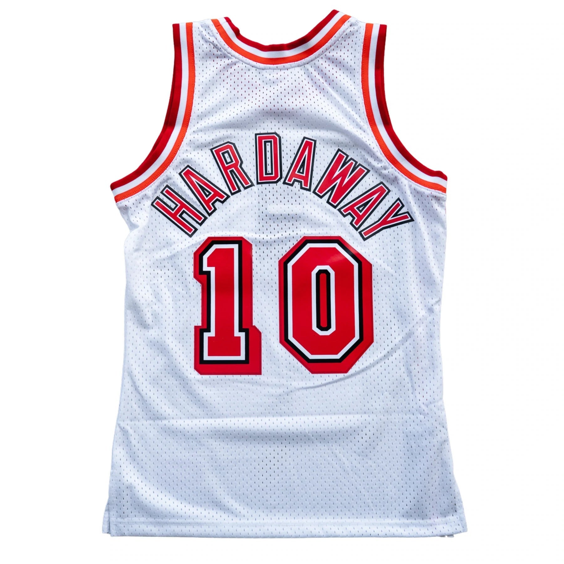 Miami Heat Tim Hardaway Mitchell & Ness NBA Mens Hardwood Classics White Swingman Jersey