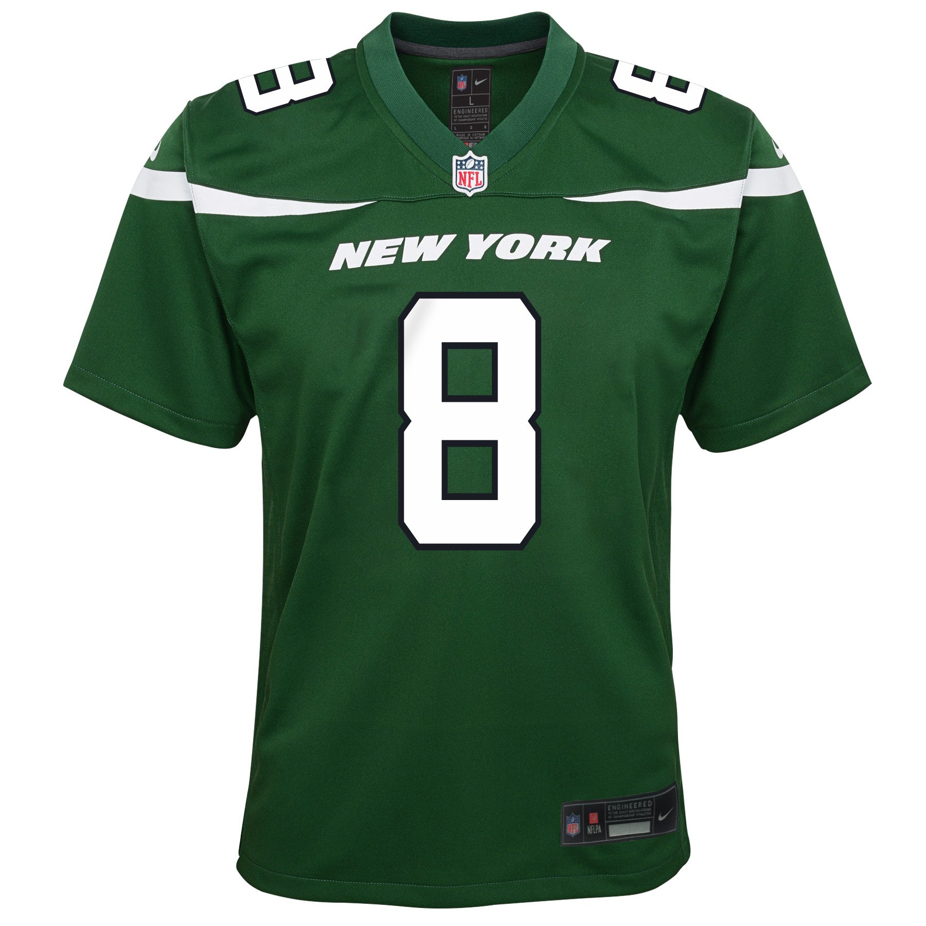 Preschool Aaron Rodgers New York Jets Nike Green Game Jersey