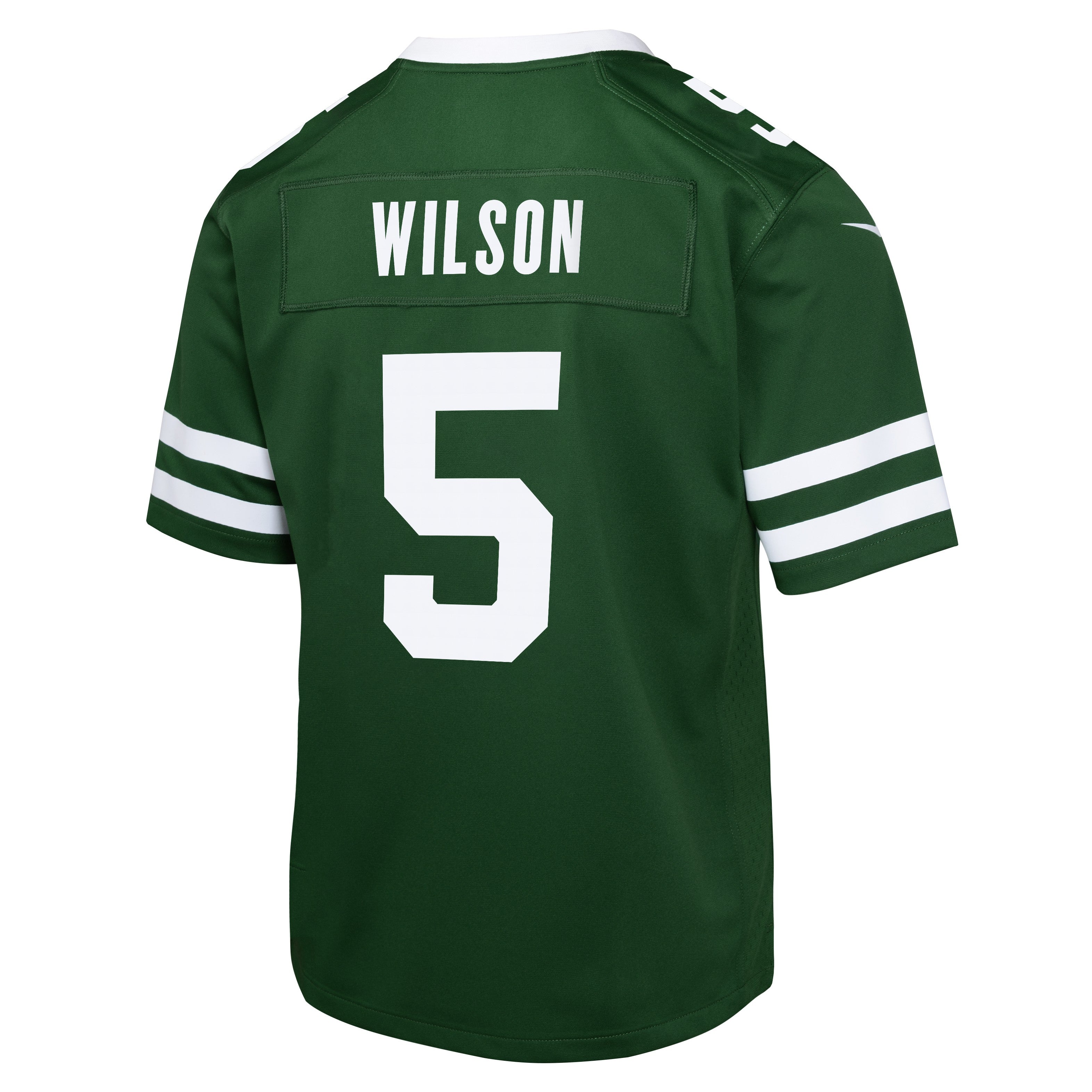 Youth Garrett Wilson New York Jets Nike Green Home Game Jersey
