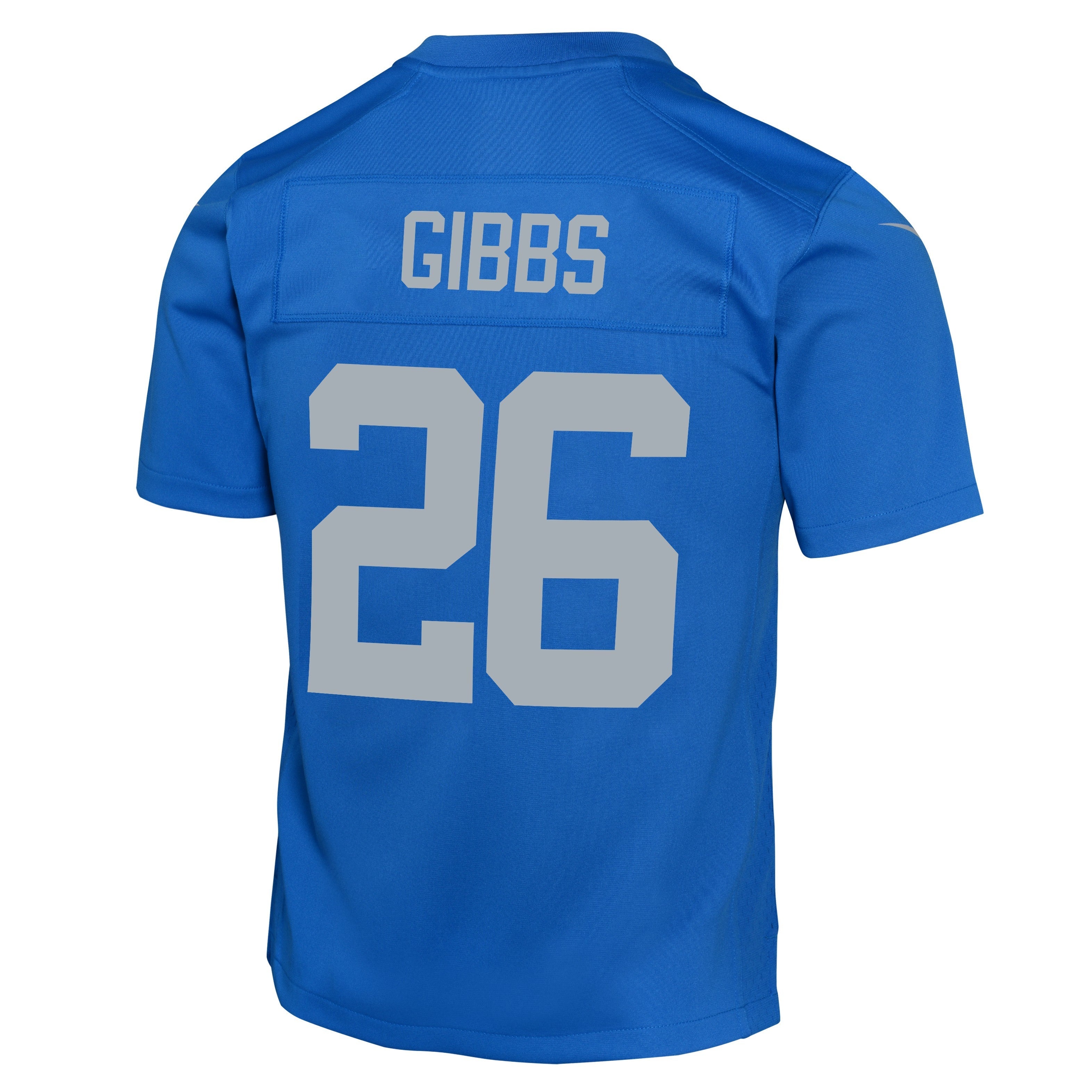 Youth Detroit Lions Jahmyr Gibbs Nike Alternate Blue Game Jersey