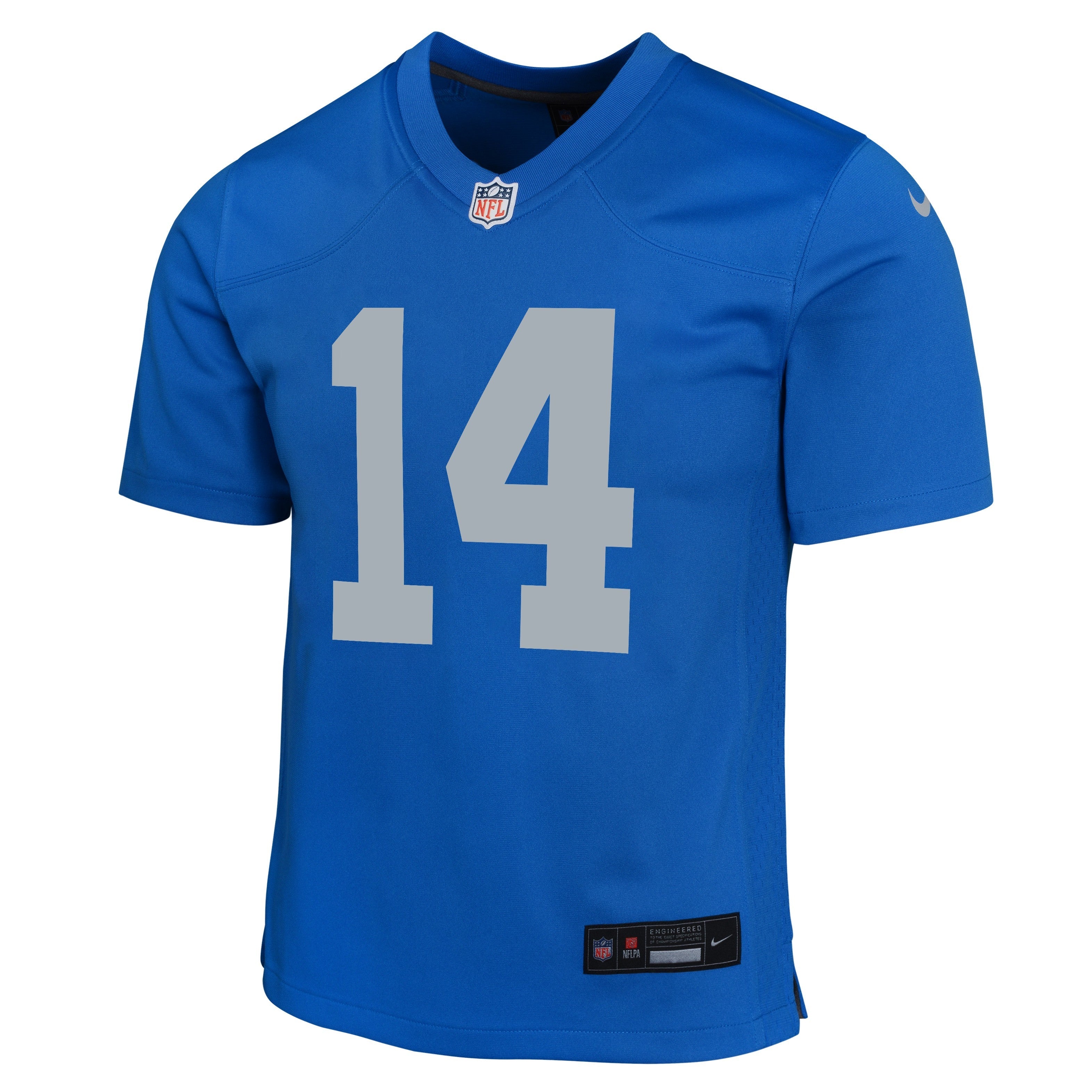 Youth Detroit Lions Amon-Ra St. Brown Nike Alternate Blue Game Jersey