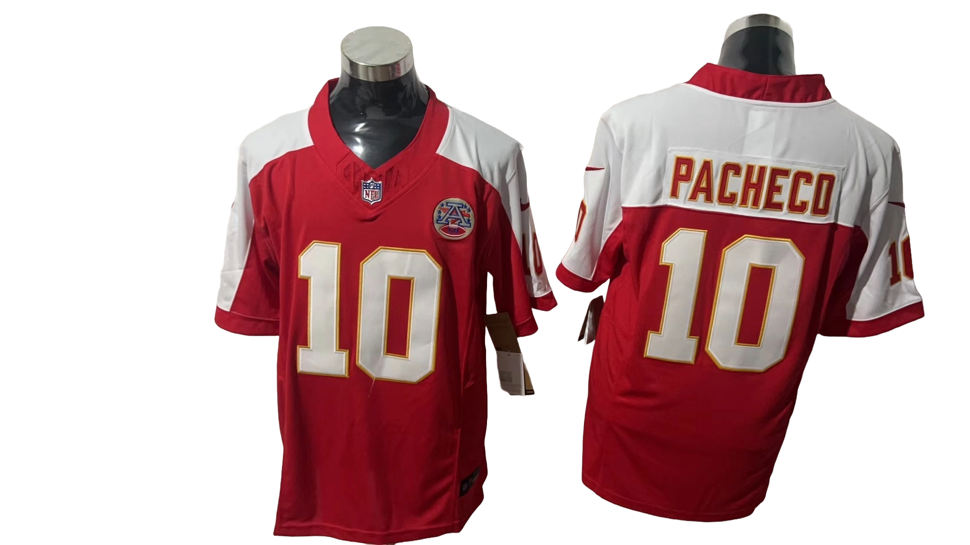Kansas City Chiefs 10 White & Red Three Generations of Gratitude Jersey NFL
