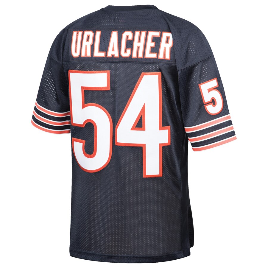 Brian Urlacher Chicago Bears Mitchell & Ness 2001 Retired Player Jersey - Navy