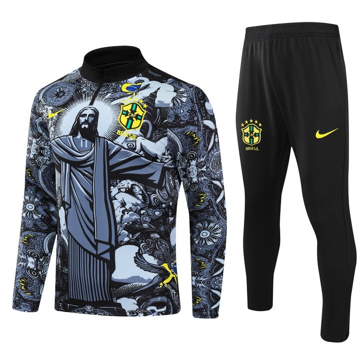 24/25 Brazil &quot;Jesus&quot; Premium Tracksuit