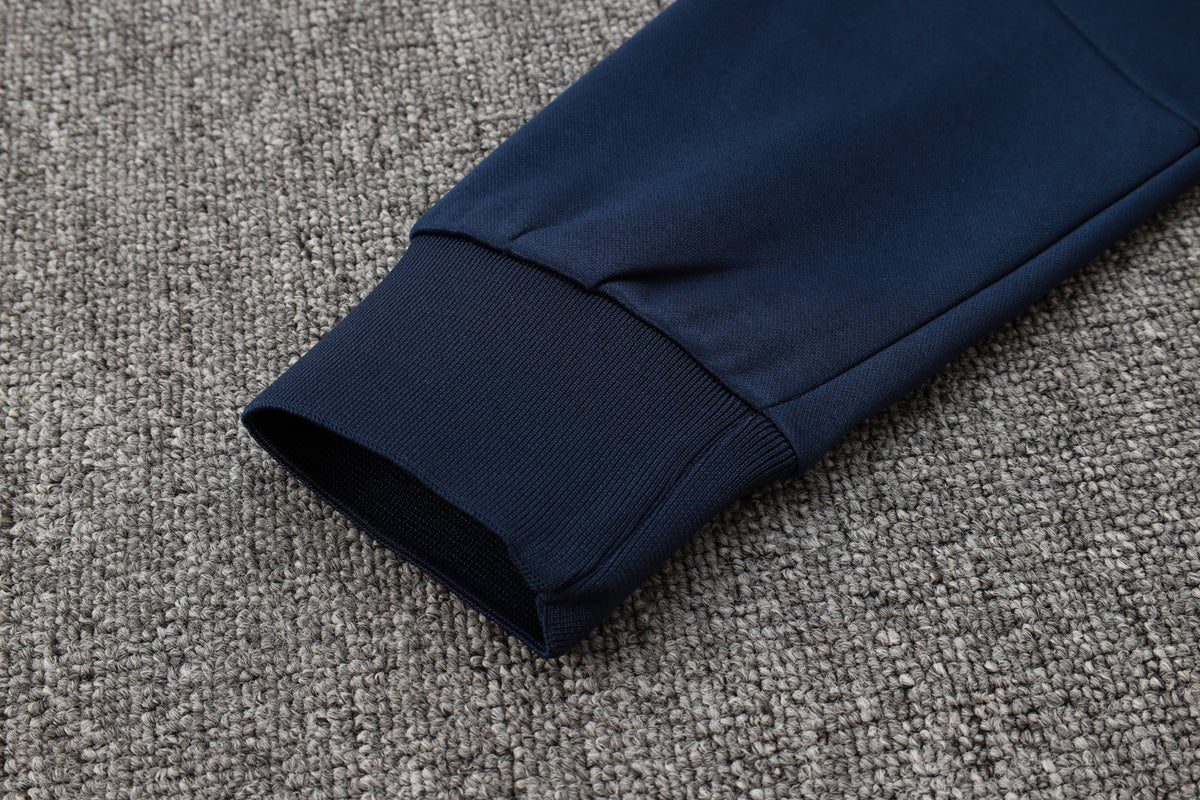 24/25 Juventus Turquoise and Dark Blue Premium Tracksuit