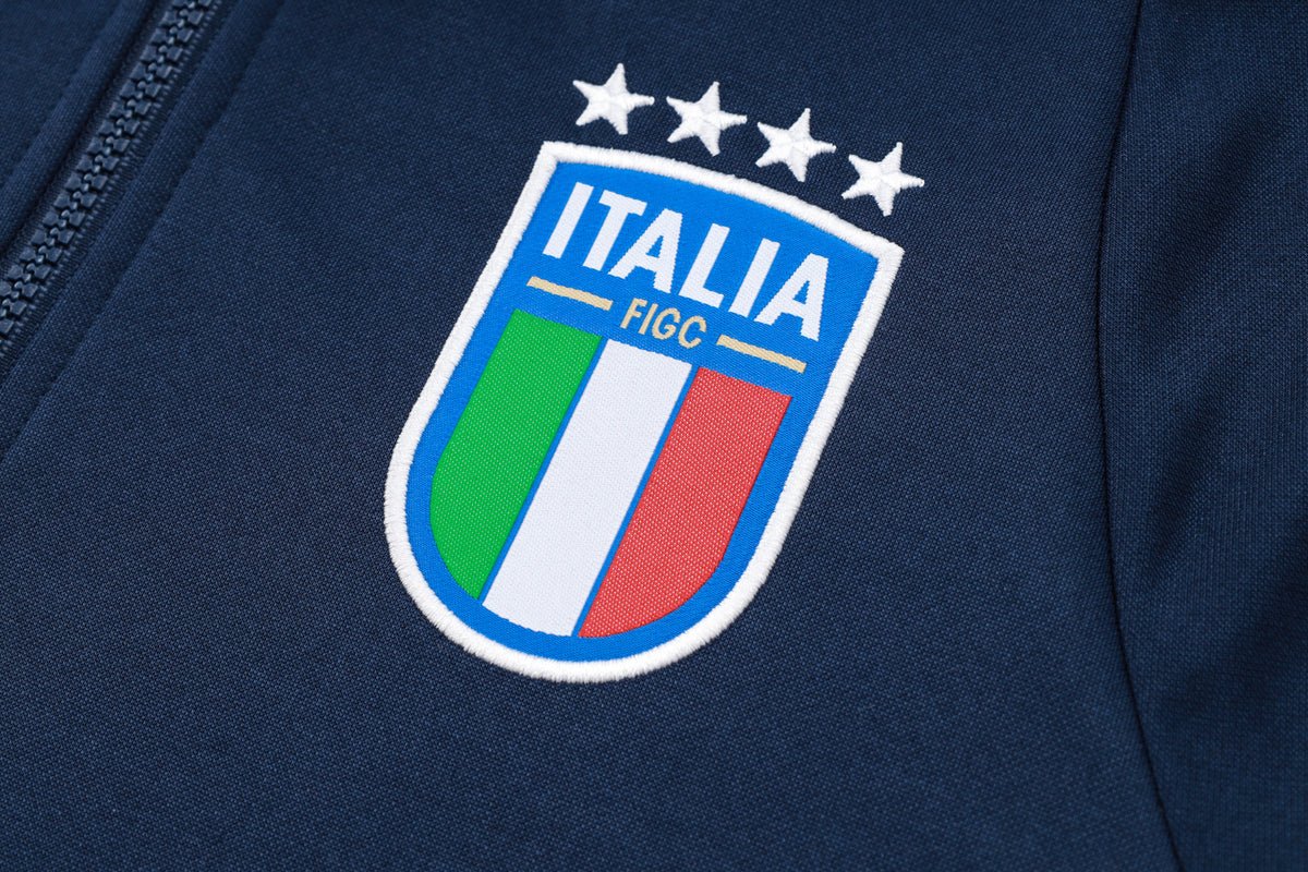 24/25 Juventus Turquoise and Dark Blue Premium Tracksuit