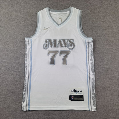 Calf 77 white city version Jersey NBA