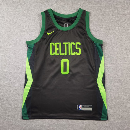 Boston Celtics 0 Black City Edition Jersey NBA
