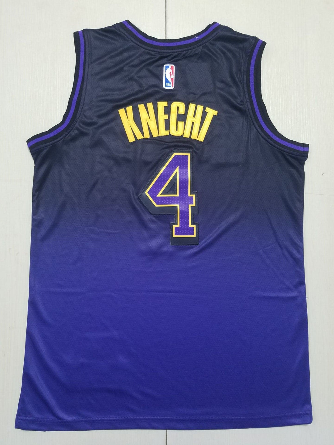 Los Angeles Lakers 4 Purple City Jersey NBA