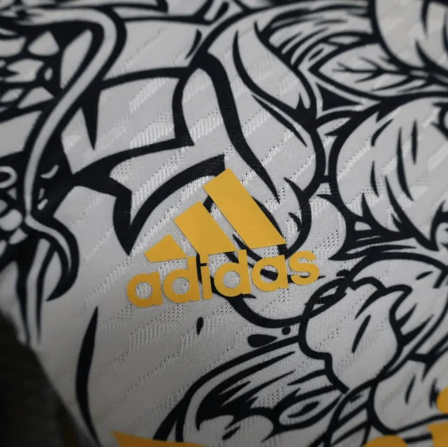 Golden Dragon Real Madrid Shirt - Eastern dragon