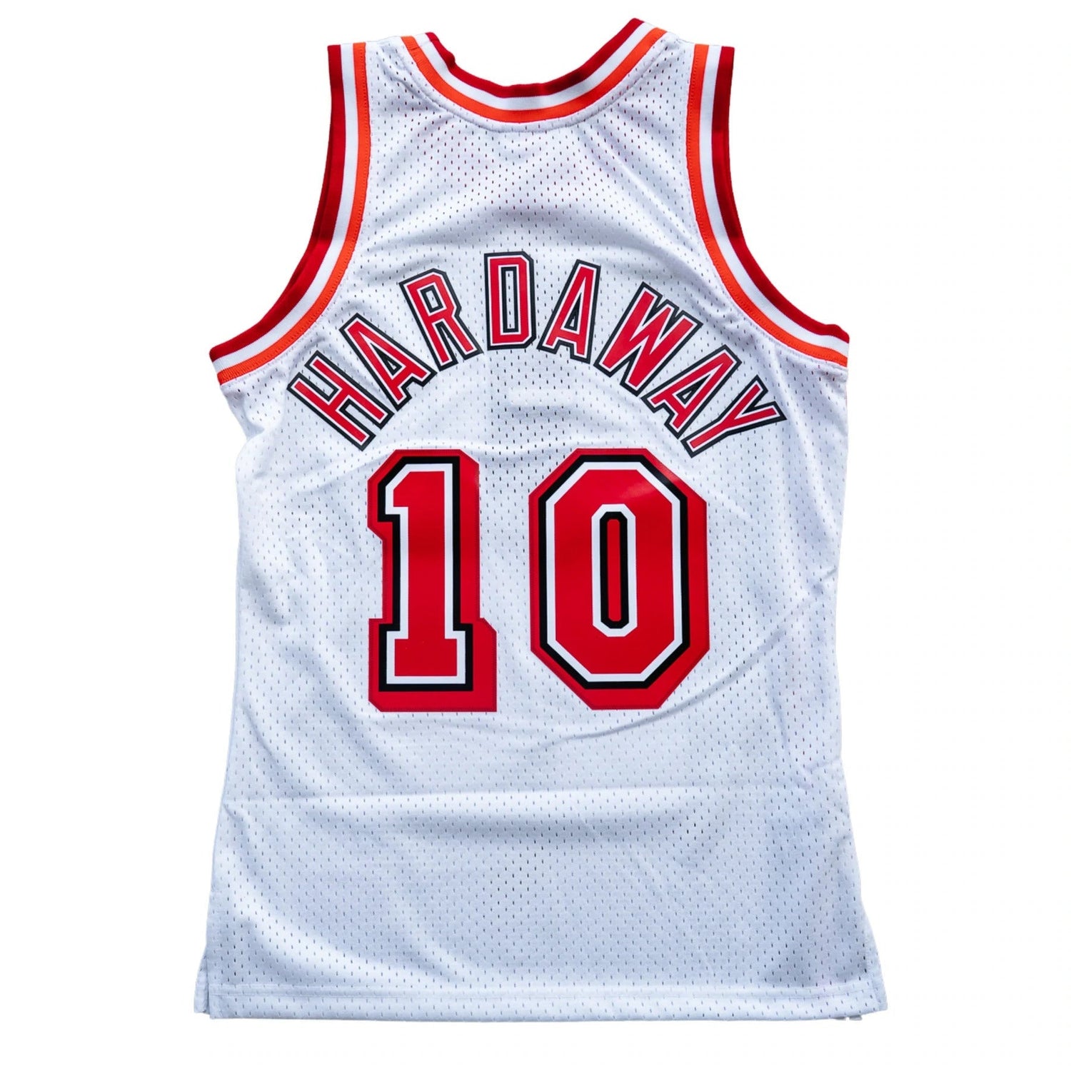 Miami Heat Tim Hardaway Mitchell &amp; Ness NBA Mens Hardwood Classics White Swingman Jersey