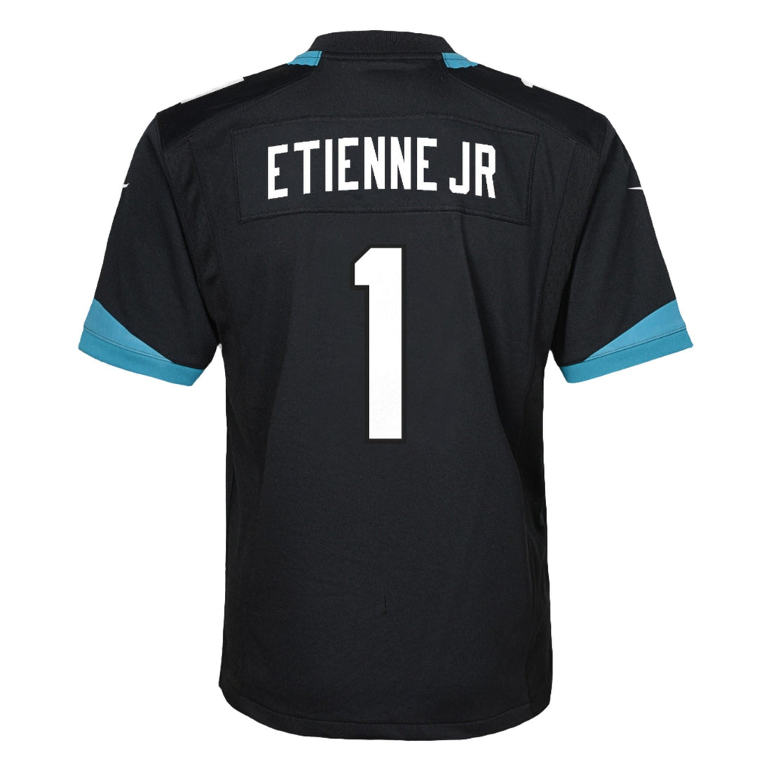 Youth Jacksonville Jaguars Travis Etienne Nike Black Alternate Game Jersey