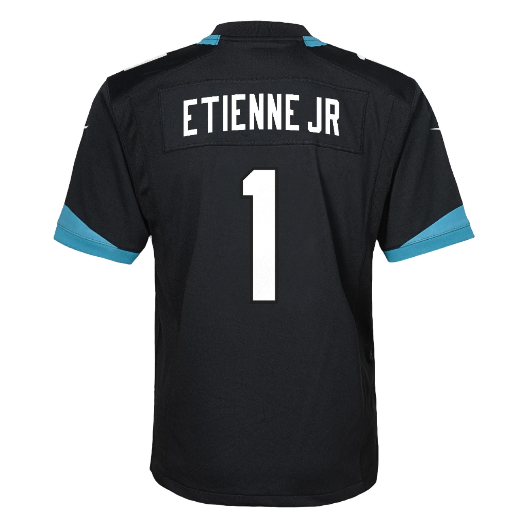 Youth Jacksonville Jaguars Travis Etienne Nike Black Alternate Game Jersey