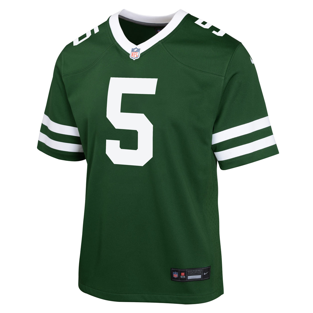 Youth Garrett Wilson New York Jets Nike Green Home Game Jersey