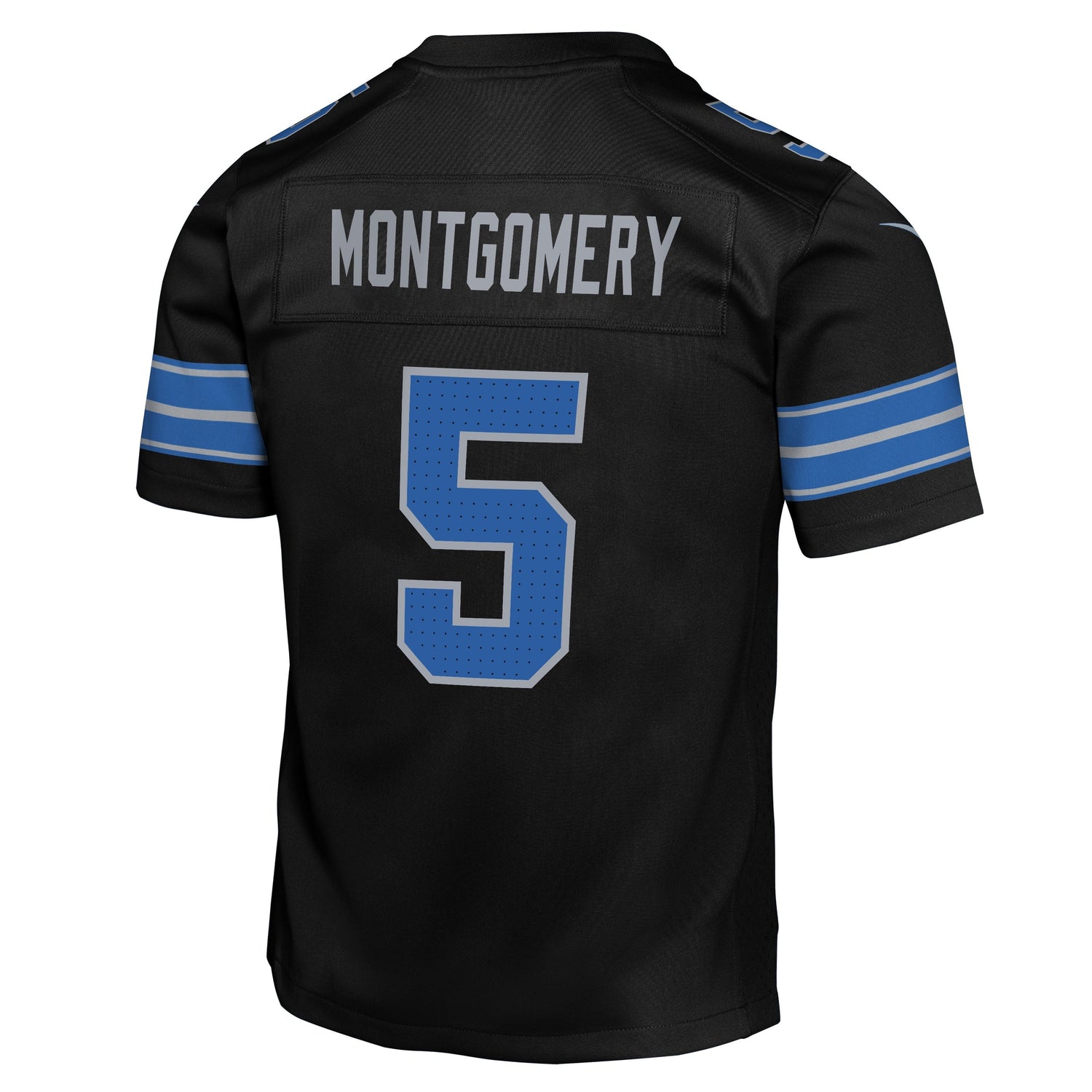 Youth David Montgomery Detroit Lions Nike Black Alternate Game Jersey