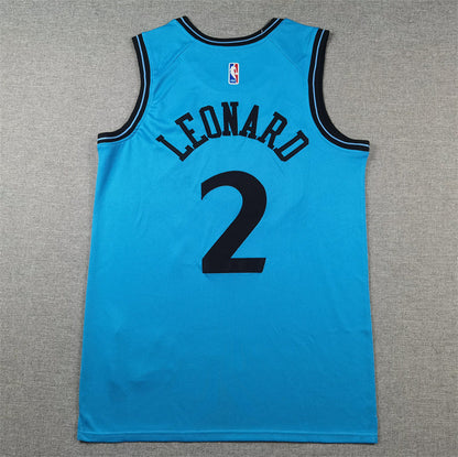 LA Clippers 2 Blue City Edition Jersey NBA
