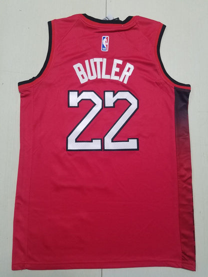 Miami Heat 22 Red City Jersey NBA