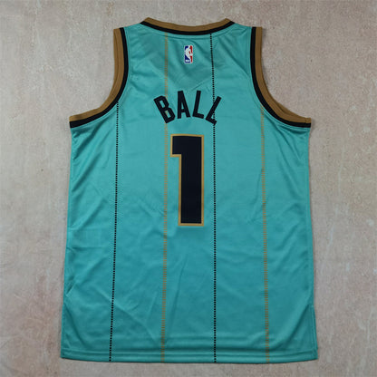 Charlotte Hornets 1 Green City Edition Jersey NBA