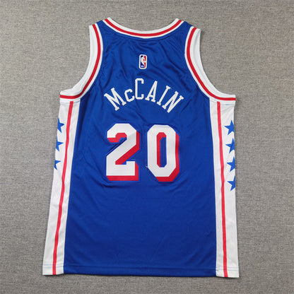 Philadelphia 76ers 20 blue Jersey NBA
