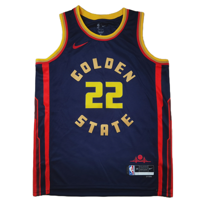 Golden State Warriors 22 Dark Blue City Edition Jersey NBA