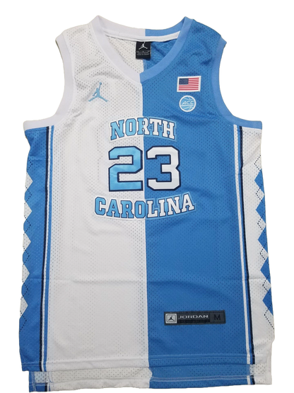 North Carolina 23 blue and white Yin and Yang version Jersey NBA