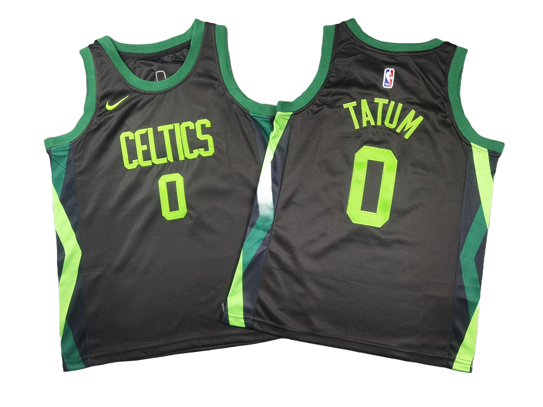 Boston Celtics 0 Black City Edition Jersey NBA