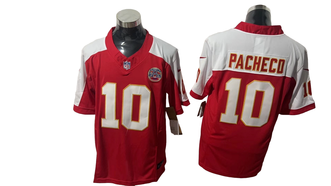 Kansas City Chiefs 10 White &amp; Red Three Generations of Gratitude Jersey NFL
